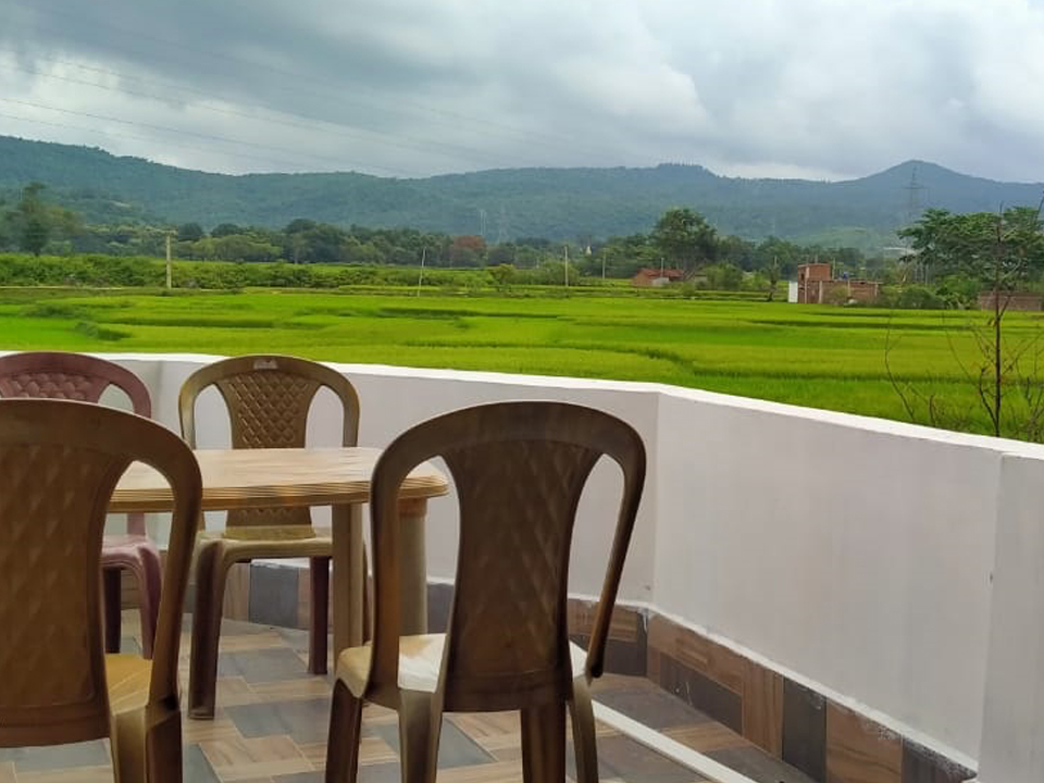 Retreat inside after a hectic day