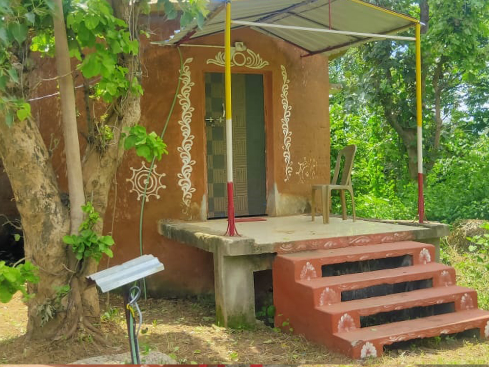 Retreat inside after a hectic day